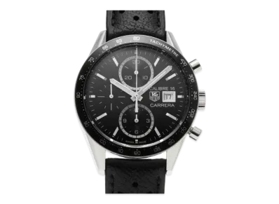 TAG Heuer Carrera Caliber 16 Chronograph "Black/Stainless Steel"