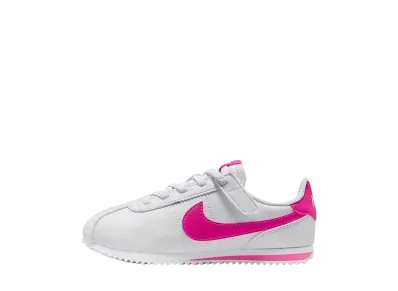 Nike PS Cortez EasyOn "White/Laser Fuchsia"