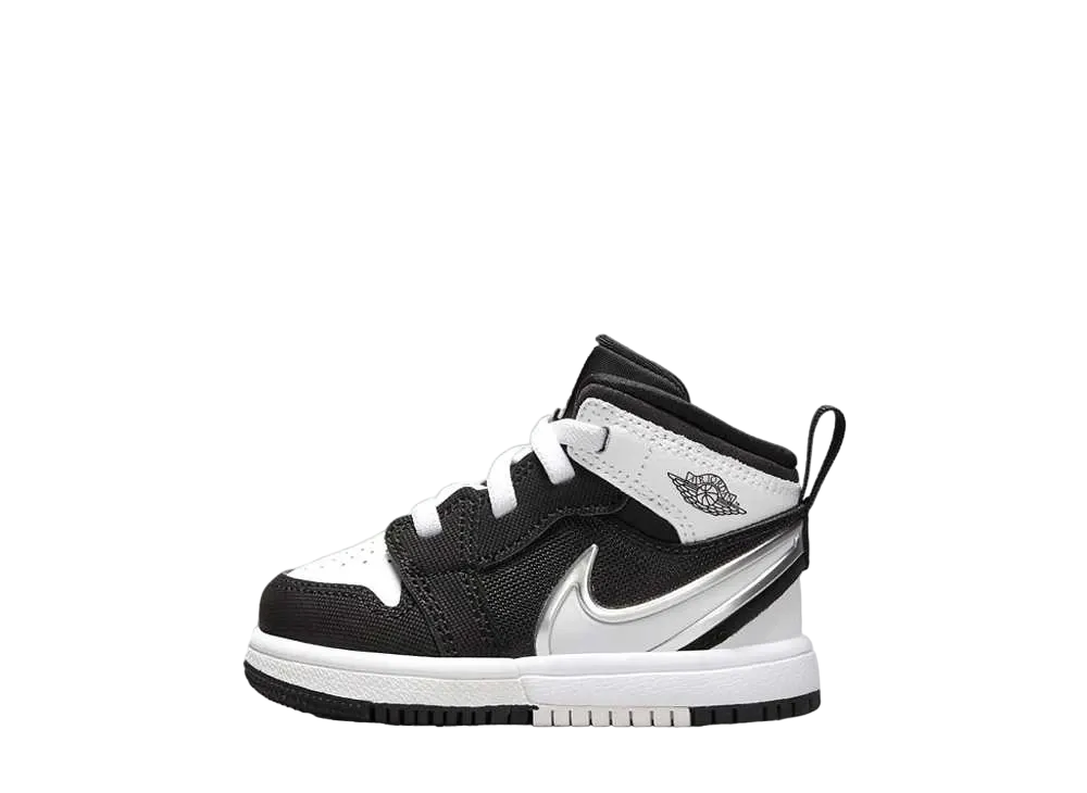Nike TD Jordan 1 Mid RM EasyOn "Black/White"