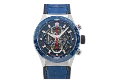 TAG Heuer Carrera Caliber Heuer 01 "Blue/Stainless Steel"