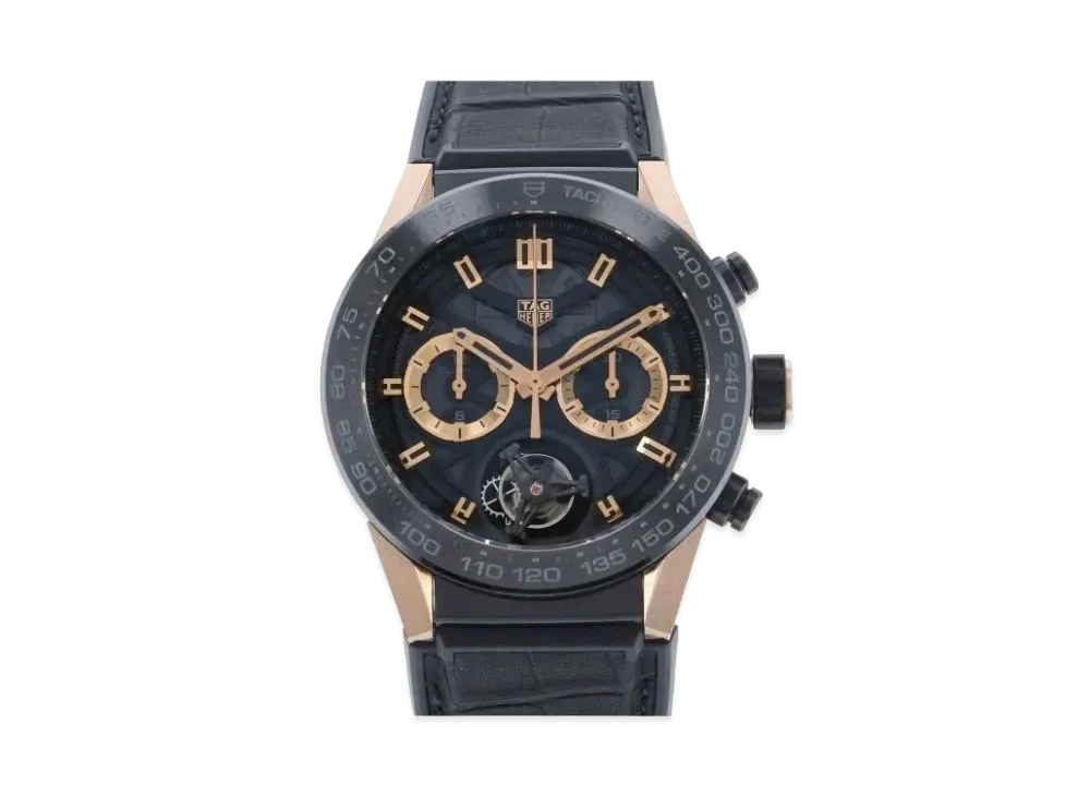 TAG Heuer Carrera Heuer 02T Flying Tourbillon "Black/Titanium"