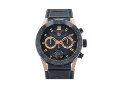 TAG Heuer Carrera Heuer 02T Flying Tourbillon "Black/Titanium"