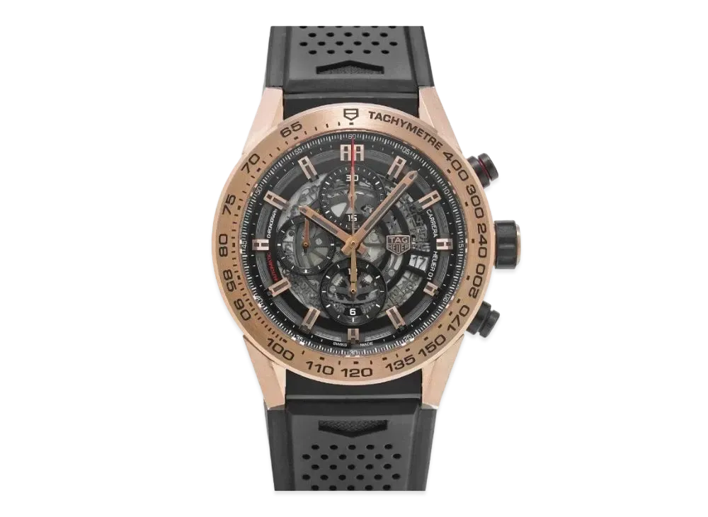 TAG Heuer Carrera Caliber Heuer 01 Chronograph "Black/Titanium"