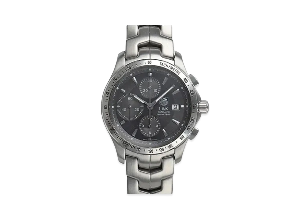 TAG Heuer Link Chronograph "Gray/Stainless Steel"