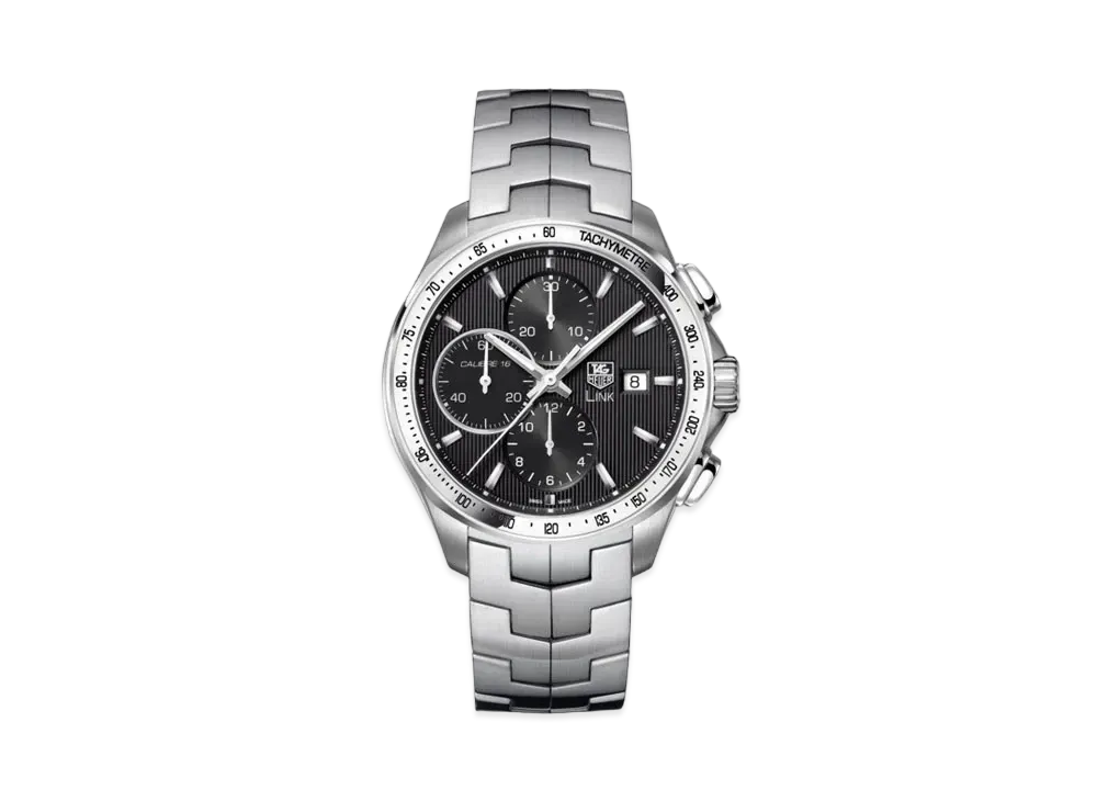 TAG Heuer Link Chronograph "Black/Stainless Steel"
