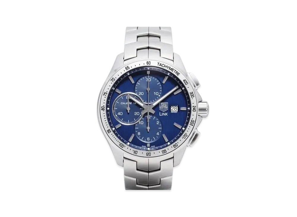 TAG Heuer Link Leonardo Dicaprio "Blue/Stainless Steel"