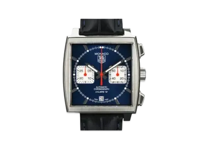TAG Heuer Monaco Caliber 12 Chronograph "Blue/Stainless Steel"
