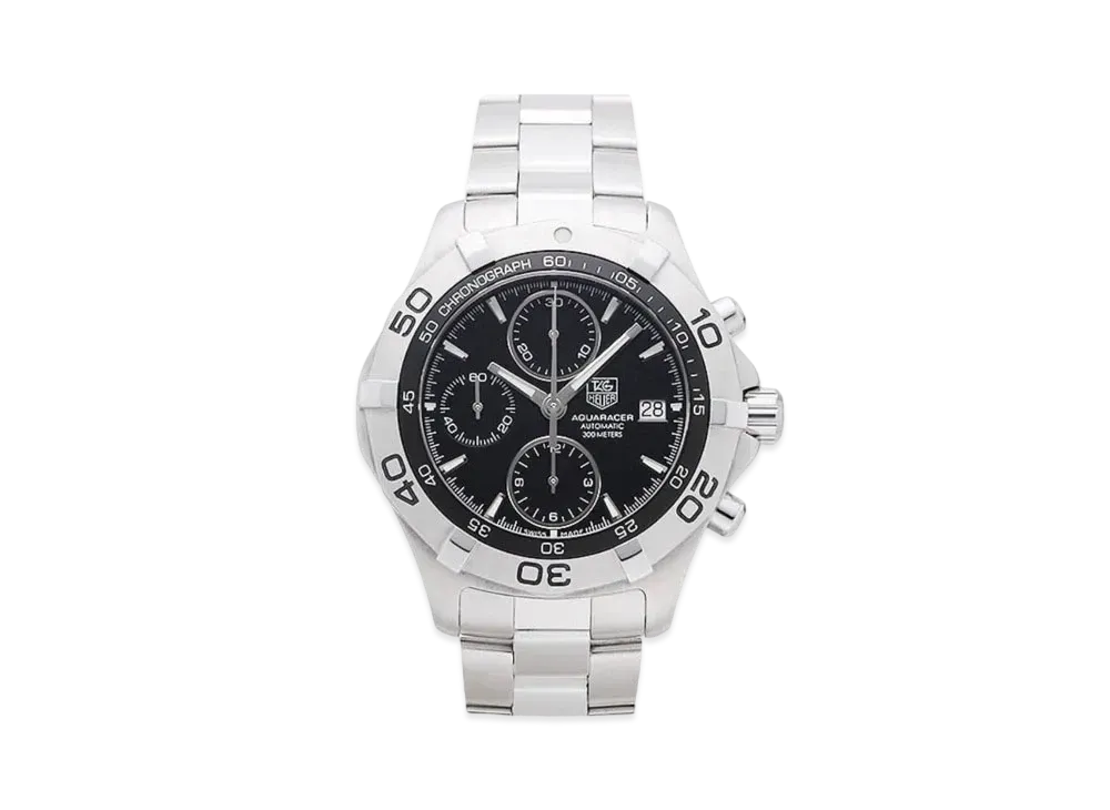 TAG Heuer Aquaracer Chronograph "Black/Stainless Steel"