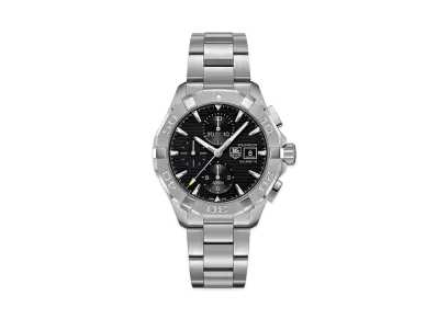 TAG Heuer Aquaracer Caliber 16 Chronograph "Black/Stainless Steel"