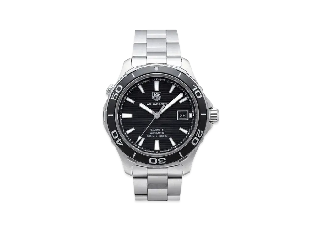 TAG Heuer Aquaracer Caliber 5 "Black/Stainless Steel"