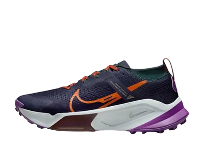 Nike ZoomX Zegama Trail "Purple Ink/Deep Jungle/Purple Cosmos/Safety Orange"