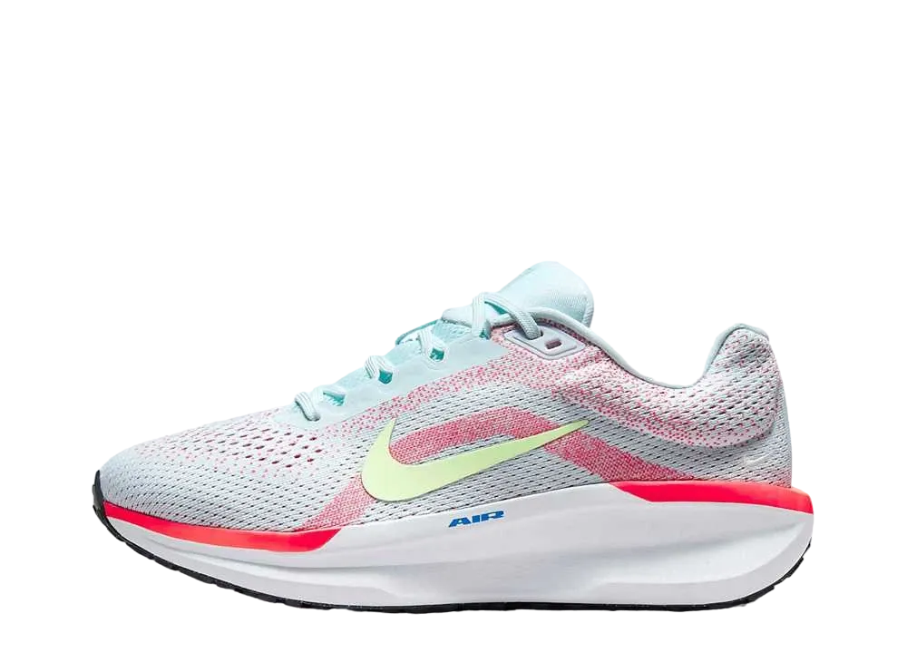 ナイキ ウィメンズ ウィンフロー11 "グレイシャーブルー/ブライトクリムゾン/セイル/ベアリーボルト"