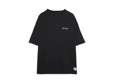 DEVILOCK DAIMLER EMBROIDERY BIG SILHOUETTE TEE "BLACK"
