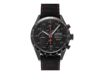 TAG Heuer Carrera Caliber 16 Chronograph Day-Date Nissan Nismo "Black/Titanium"
