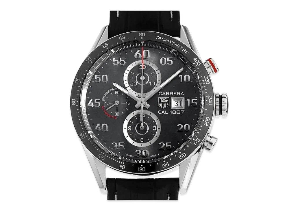 TAG Heuer Carrera 1887 Chronograph Anthracite "Gray/Stainless Steel/Black"