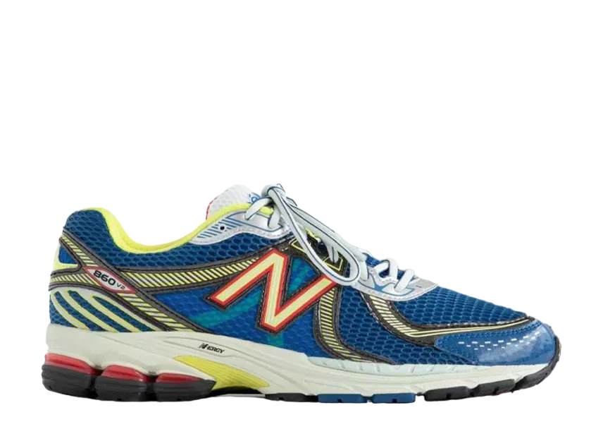 エメレオンドレ × ニューバランス 860V2 "ブルー/イエロー"