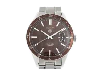 TAG Heuer Carrera Caliber 5 "Brown/Stainless Steel/Silver"