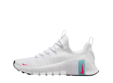 Nike Women's Free Metcon 6 "White/Denim Turquoise/Black/Hot Punch"
