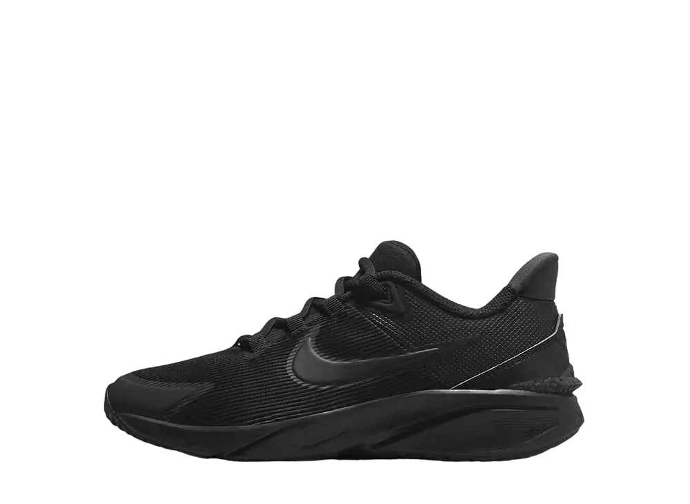 ナイキ GS スターランナー4 "ブラック/アンスラサイト"