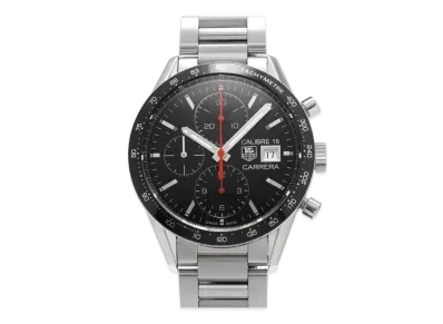 TAG Heuer Carrera Caliber 16 Chronograph "Black/Stainless Steel/Silver"