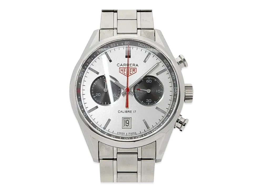 TAG Heuer Carrera Caliber 17 Chronograph Jack Heuer "Silver/Stainless Steel"