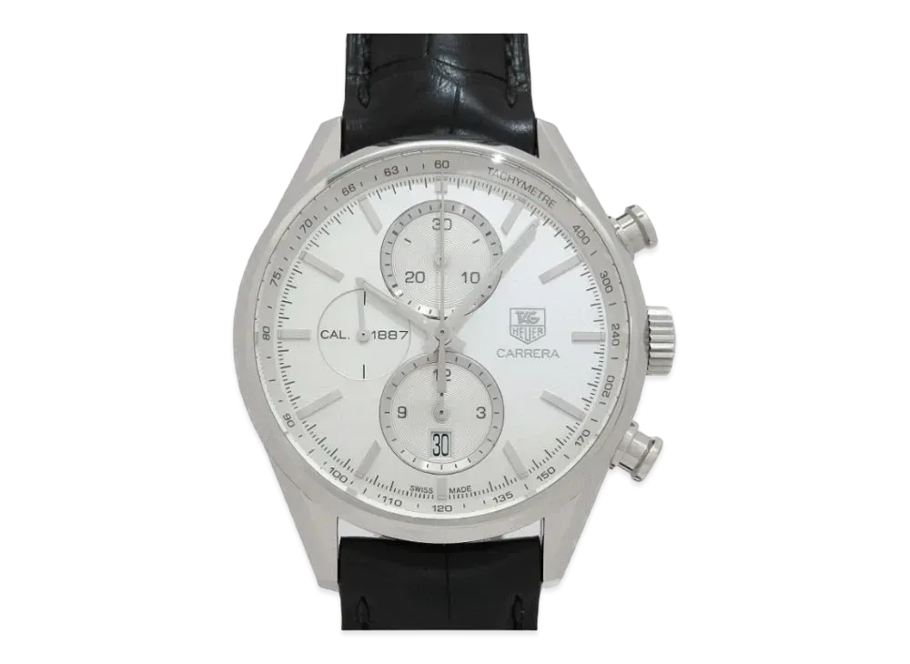 TAG Heuer Carrera Caliber 1887 Chronograph "Gray/Stainless Steel/Black"