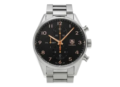 TAG Heuer Carrera Caliber 1887 Chronograph "Black/Stainless Steel/Silver"