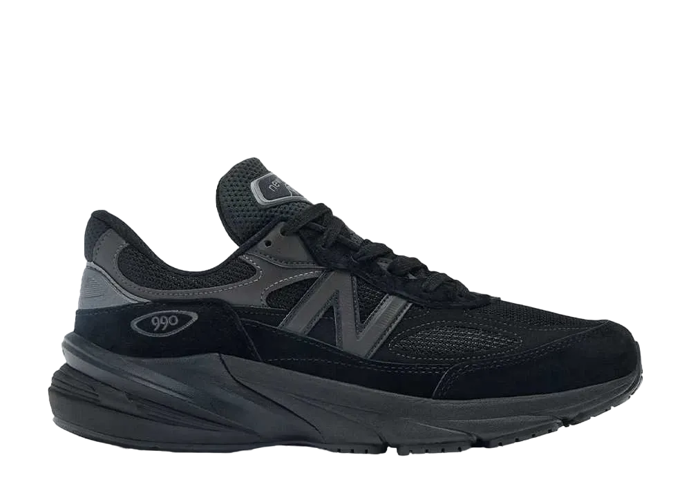 New Balance 990V6 Made in USA "Triple Black"