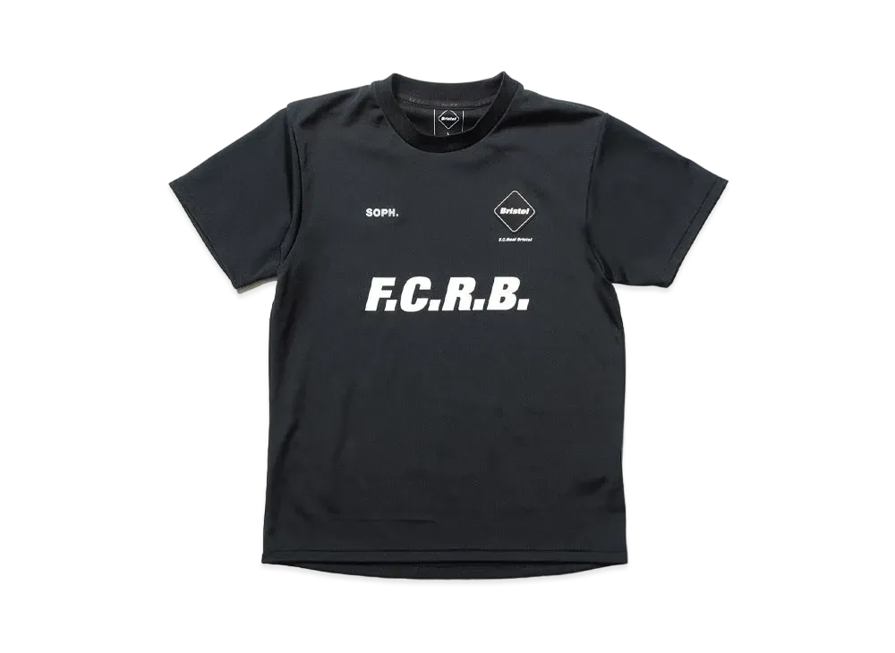 F.C.Real Bristol x Minions Kids Short Sleeve Practice Top "Black"