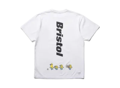 F.C.Real Bristol x Minions Emblem Pocket T-shirt "White"