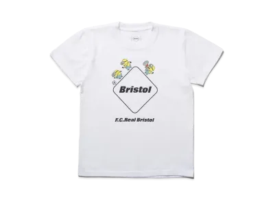 F.C.Real Bristol x Minions Kids Team Emblem T-shirt "White"