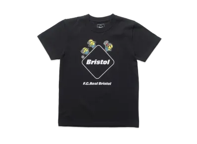 F.C.Real Bristol x Minions Kids Team Emblem T-shirt "Black"