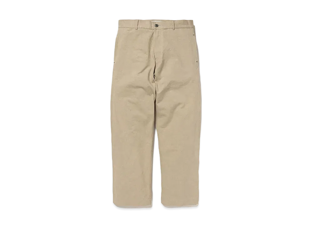 DESCENDANT Work Trousers Unsaiori Raregem "Beige"