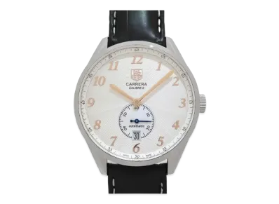 TAG Heuer Carrera Heritage Caliber 6 "Silver/Stainless Steel/Black"