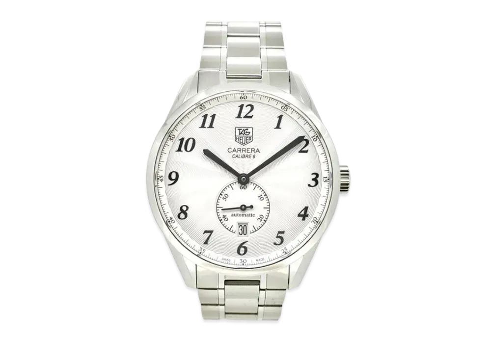 TAG Heuer Carrera Heritage Caliber 6 "Silver/Stainless Steel"