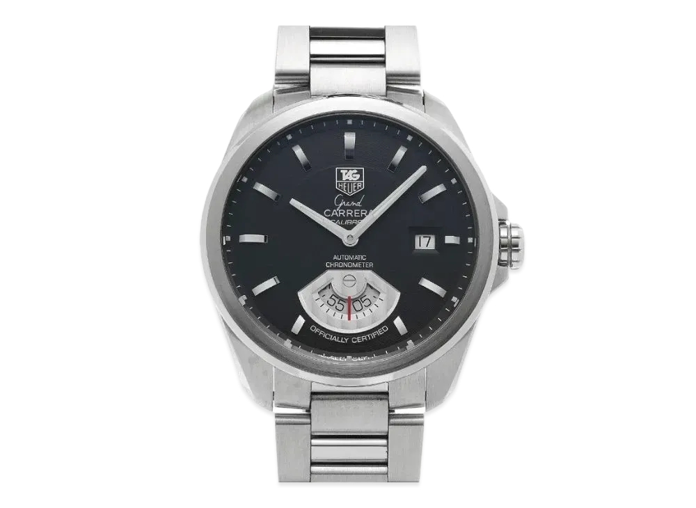 TAG Heuer Grand Carrera Caliber 6 RS "Black/Stainless Steel/Silver"