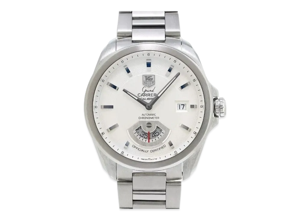 TAG Heuer Grand Carrera Caliber 6 "Silver/Stainless Steel"