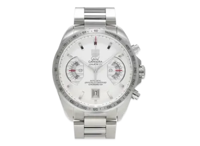 TAG Heuer Grand Carrera Caliber 17 RS Chronograph "Silver/Stainless Steel"