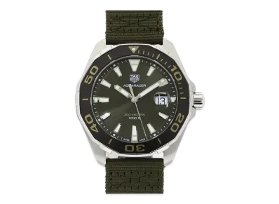 TAG Heuer Aquaracer "Khaki/Stainless Steel"