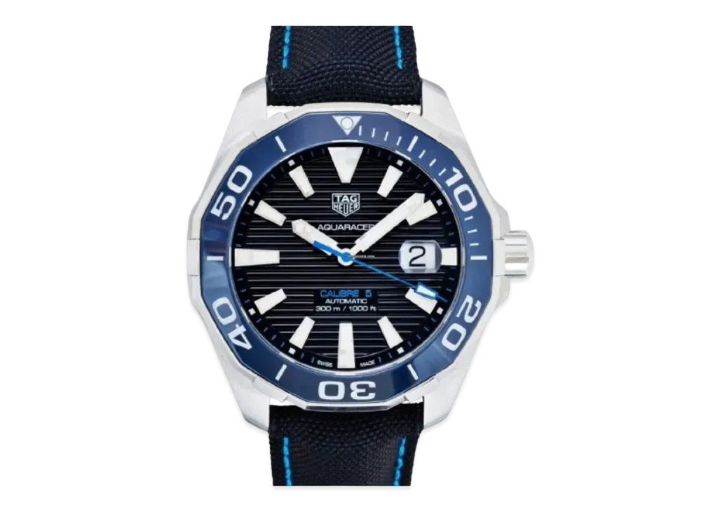 TAG Heuer Aquaracer Caliber 5 "Black/Stainless Steel"