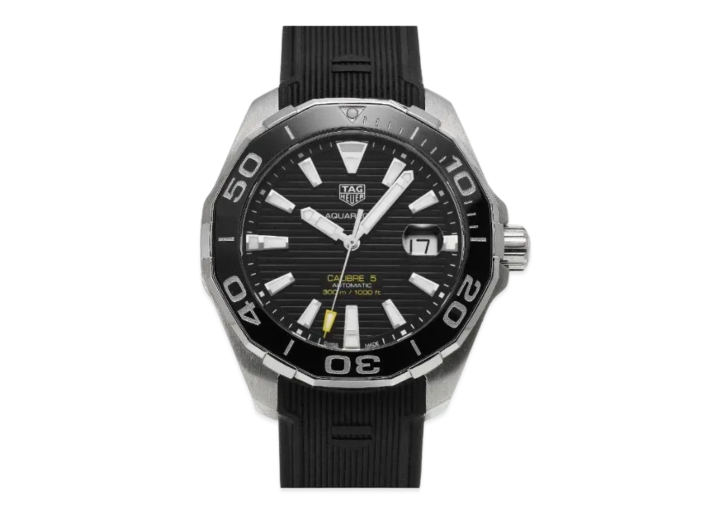 TAG Heuer Aquaracer Caliber 5 "Black/Stainless Steel"