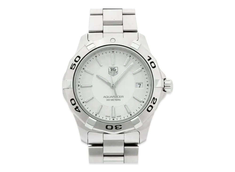 TAG Heuer Aquaracer Quartz "Silver/Stainless Steel"
