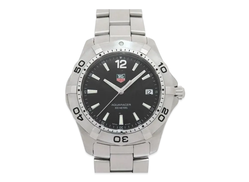 TAG Heuer Aquaracer Quartz "Black/Stainless Steel/Silver"