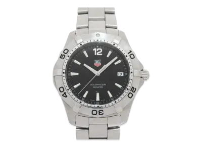 TAG Heuer Aquaracer Quartz "Black/Stainless Steel/Silver"
