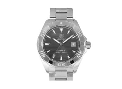 TAG Heuer Aquaracer Caliber 5 "Gray/Stainless Steel/Silver"