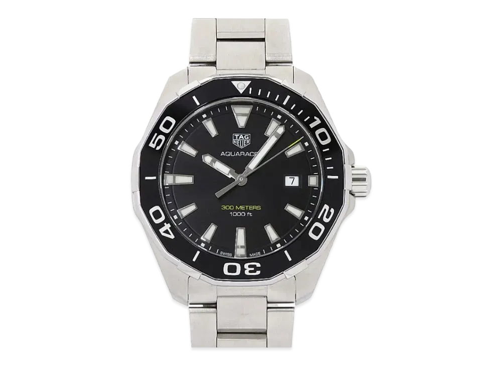 TAG Heuer Aquaracer Quartz "Black/Stainless Steel/Silver"