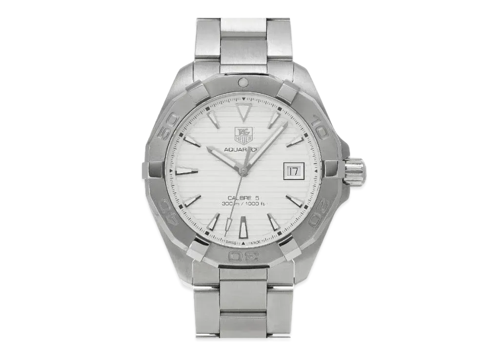 TAG Heuer Aquaracer Caliber 5 "Gray/Stainless Steel/Silver"
