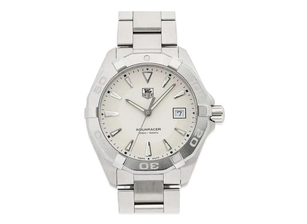 TAG Heuer Aquaracer "Gray/Stainless Steel/Silver"