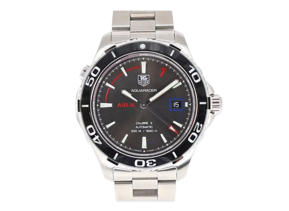 TAG Heuer Aquaracer Caliber 5 Air-K2 "Gray/Stainless Steel/Silver"