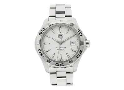 TAG Heuer Aquaracer Automatic Caliber 5 "Silver/Stainless Steel"